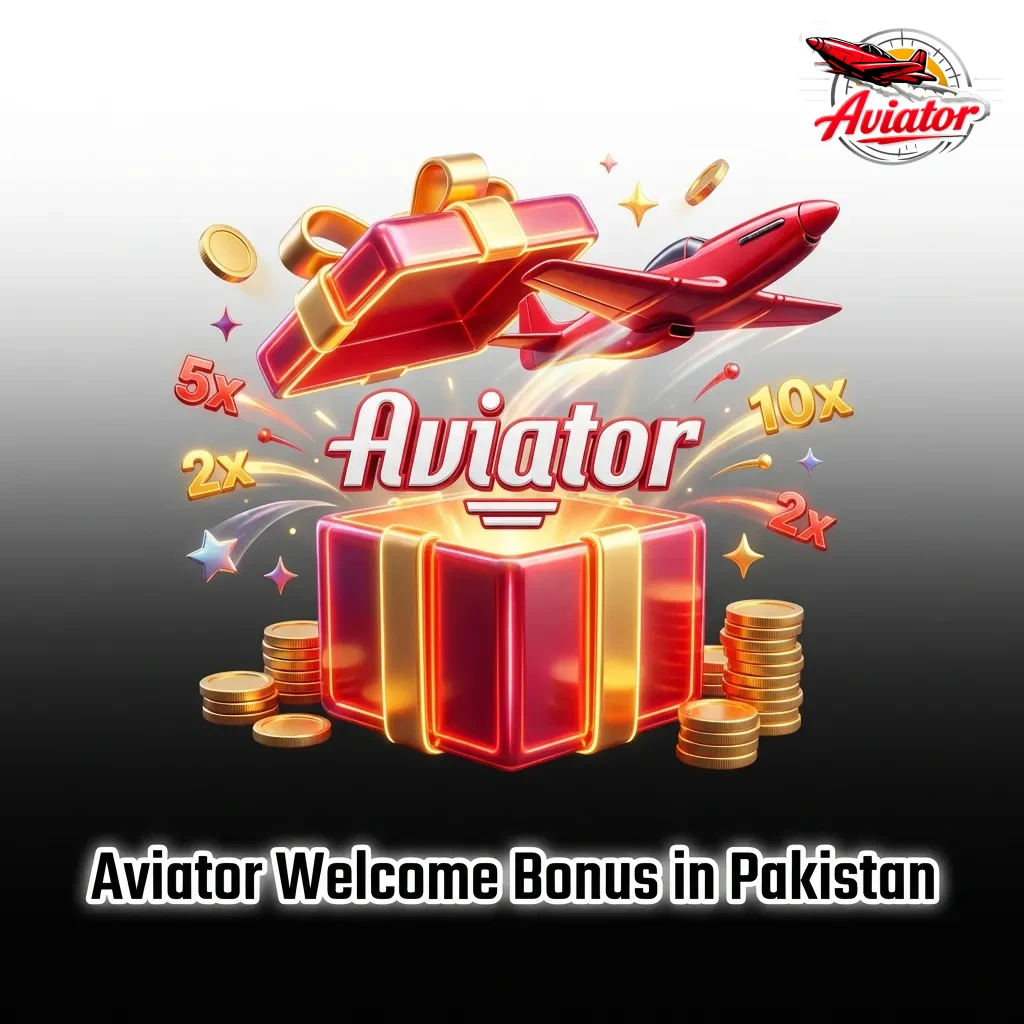 Aviator casino welcome bonus offer showing 100% match up to PKR 20,000 for new players in Pakistan