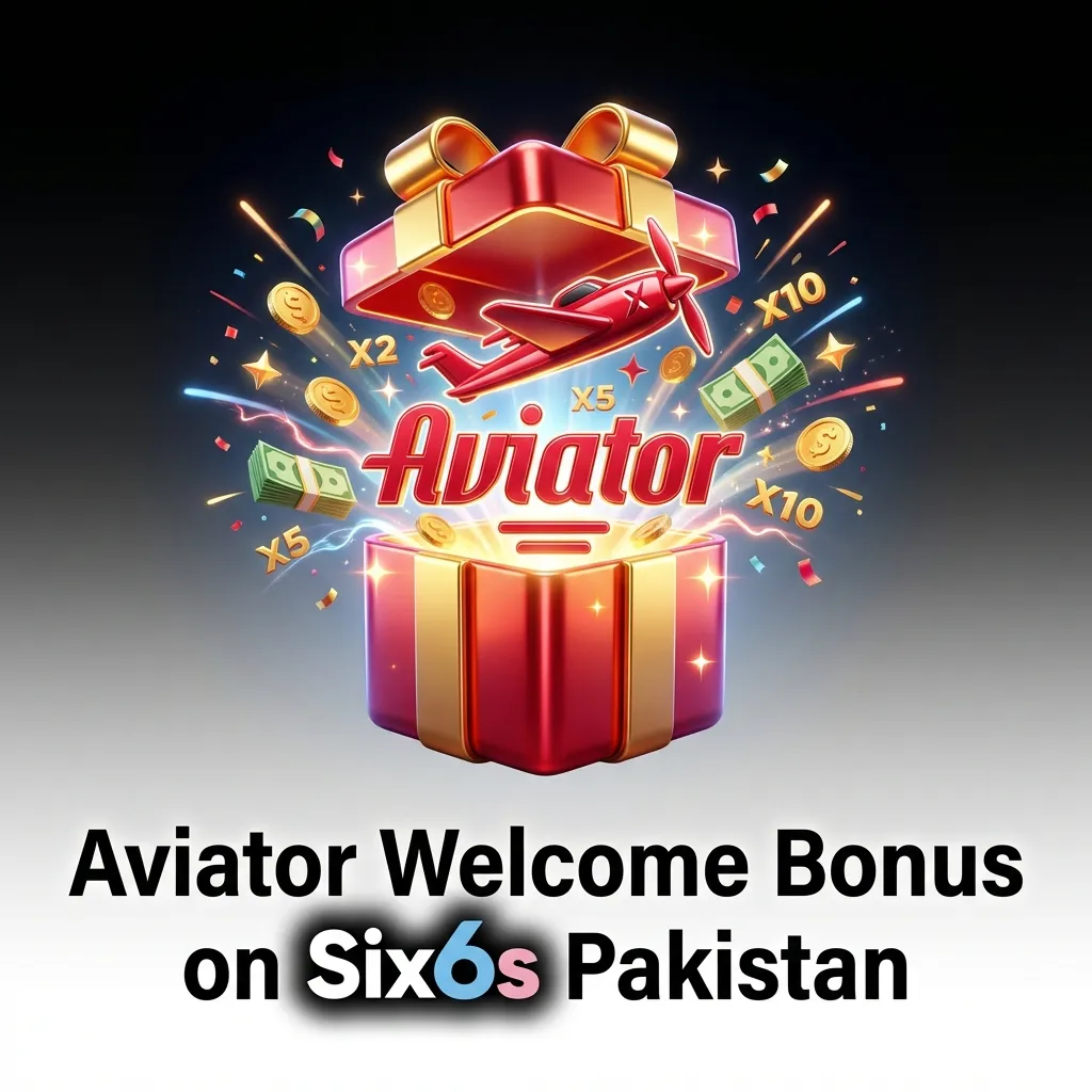 Six6s Pakistan Aviator welcome bonus offering 100% match up to PKR 10,000 for new casino players with deposit options
