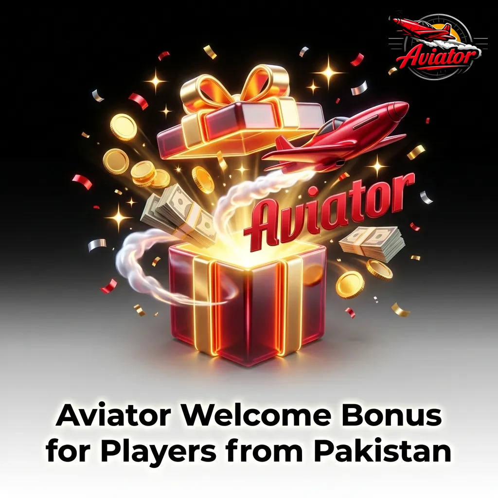 Baji Live casino welcome bonus promotion showing deposit match and cashback offers for Aviator game players in Pakistan
