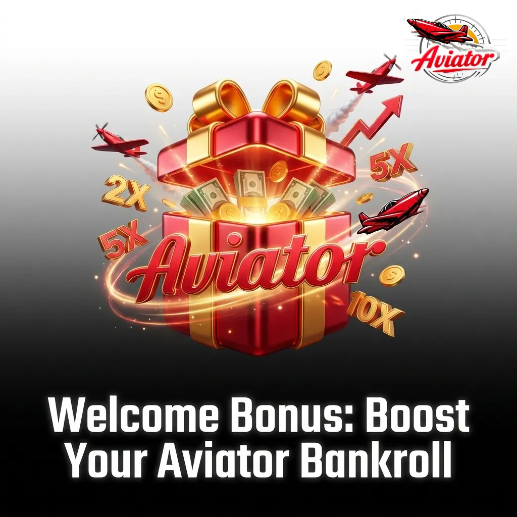 Casino welcome bonus promotion showing 100% match up to 500 USDT plus 50 free spins for new Aviator players