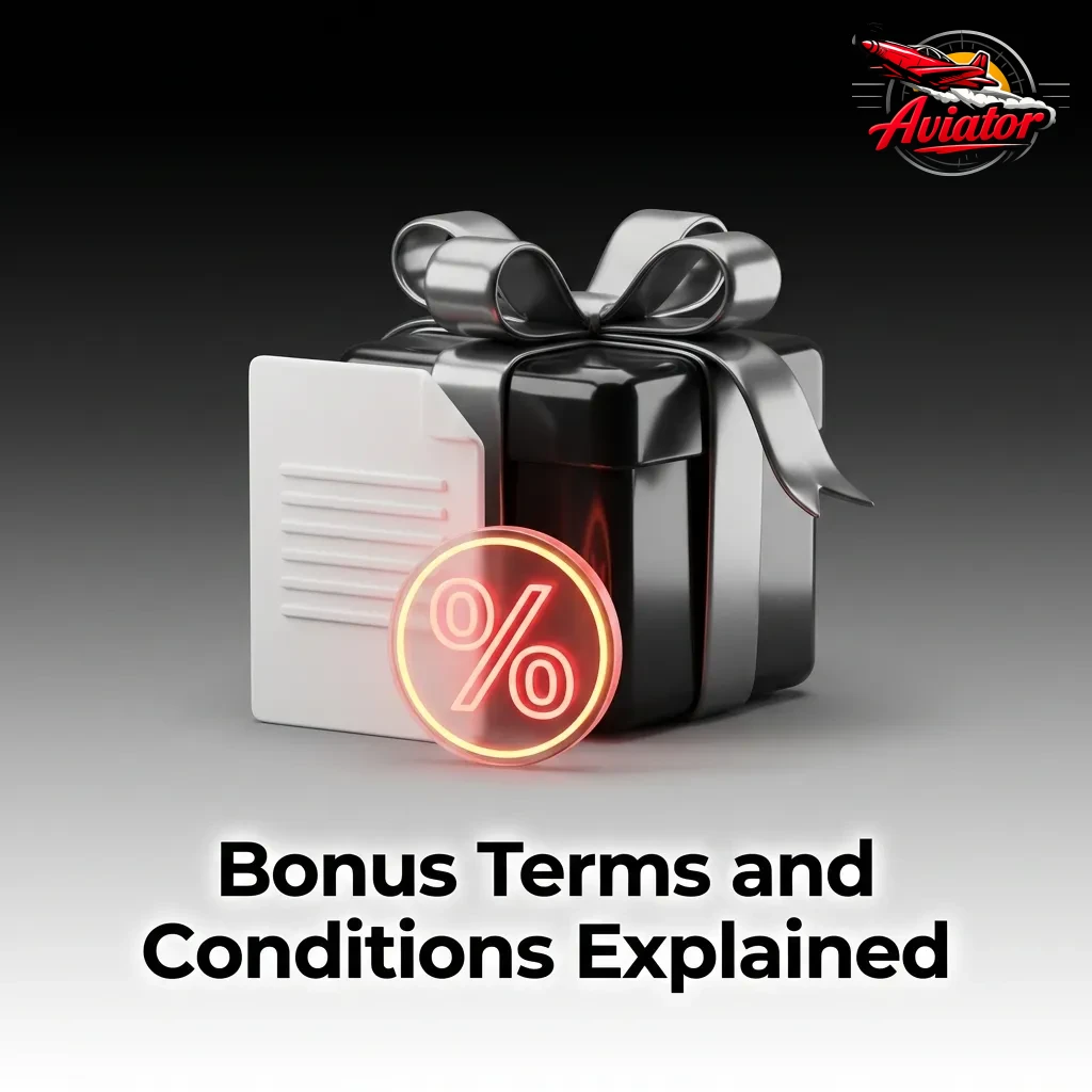 Aviator game bonus terms document showing wagering requirements, time limits, and betting restrictions explained