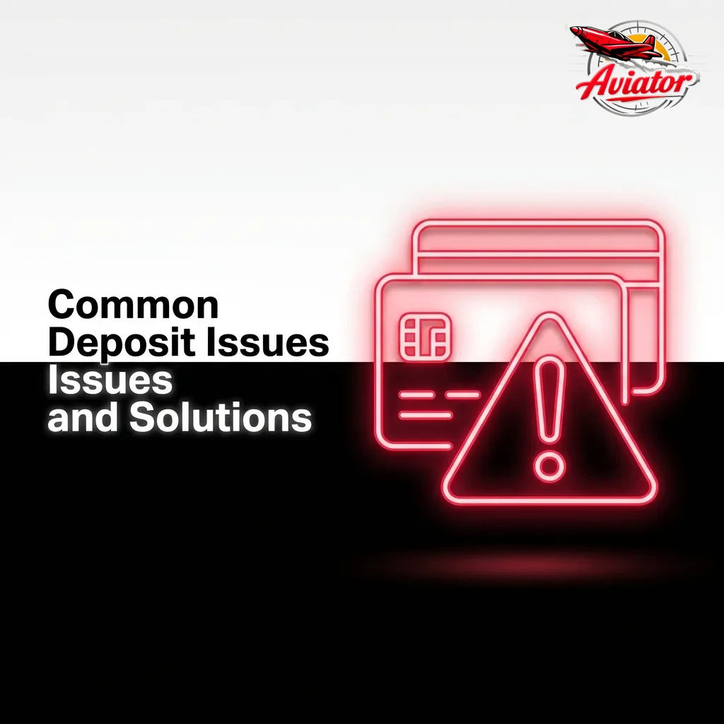 Guide showing common casino deposit problems like declined transactions, missing funds, and verification issues with solutions