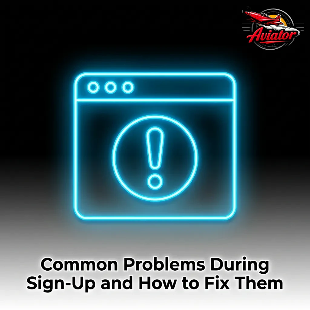 Troubleshooting guide showing common sign-up errors like verification codes, usernames, and invalid entries with solutions.