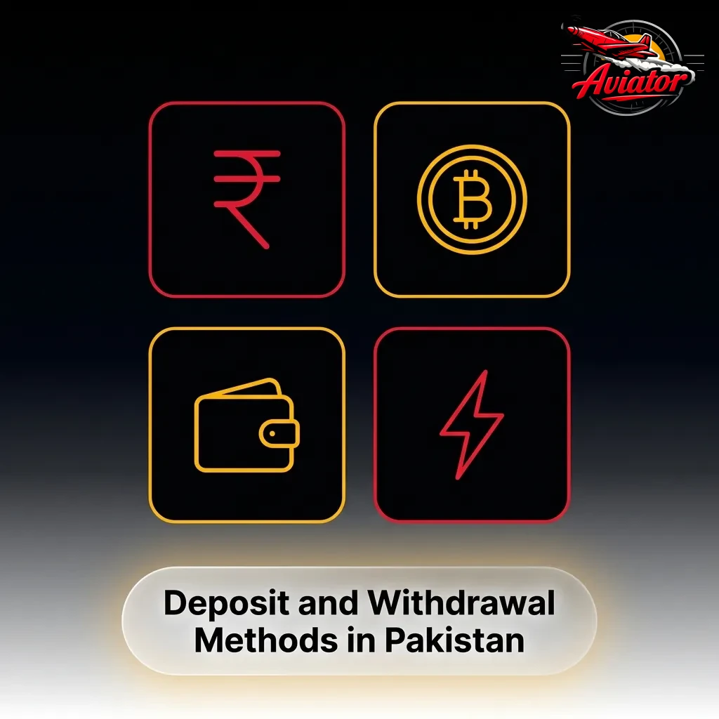 Pakistani payment options including JazzCash, Easypaisa, crypto, and e-wallets for casino deposits and withdrawals