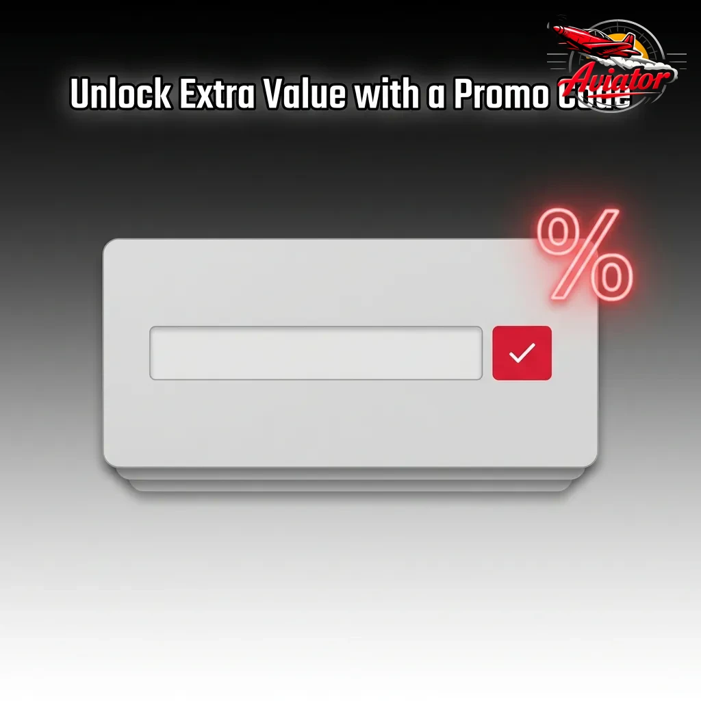 Person entering promo code AVIATORPK on registration form to unlock 10% bonus increase on welcome offer