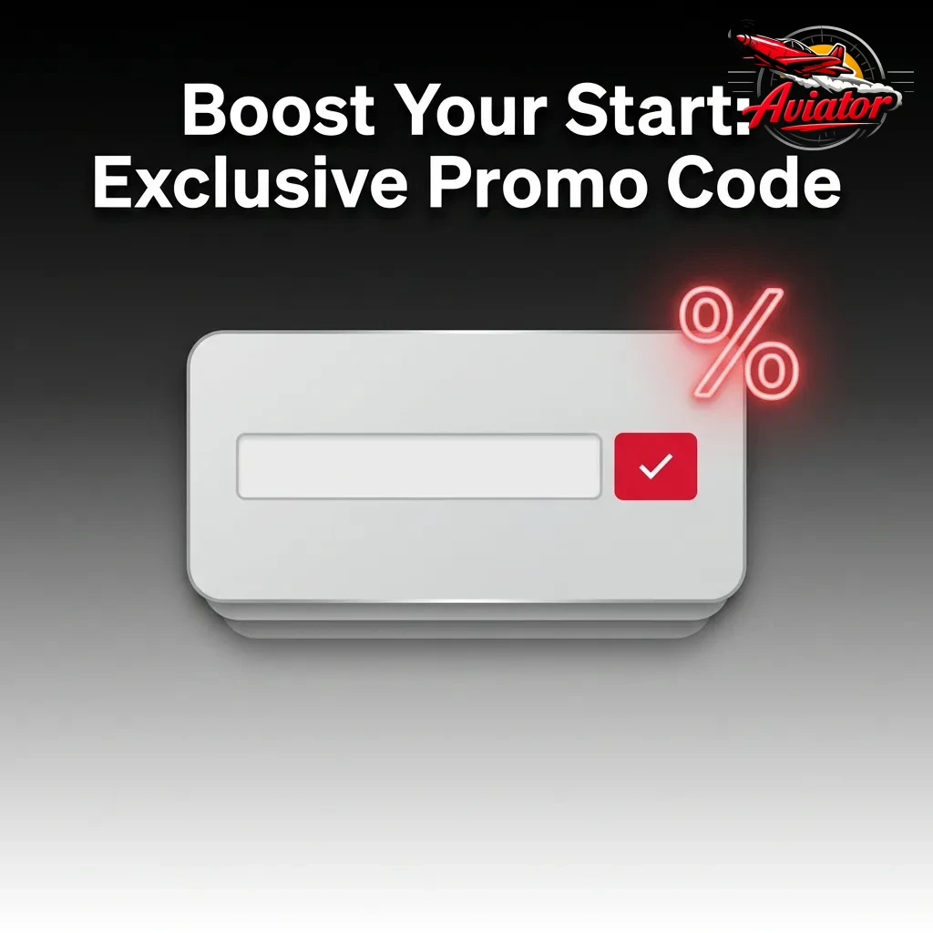 Promo code AVIATORPK displayed for unlocking free bets on Aviator game registration