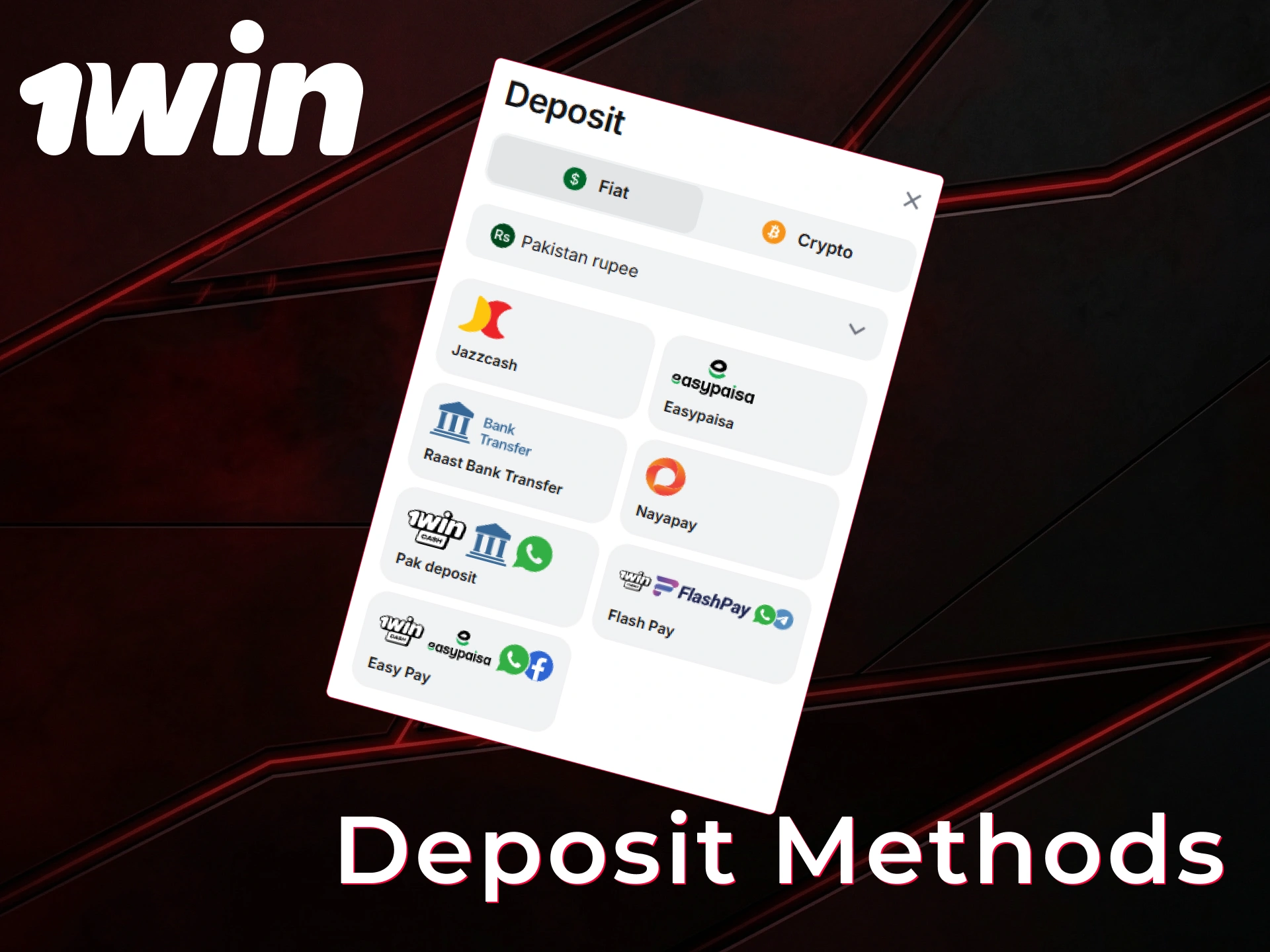 Follow the official 1win guide on how to deposit money easily.