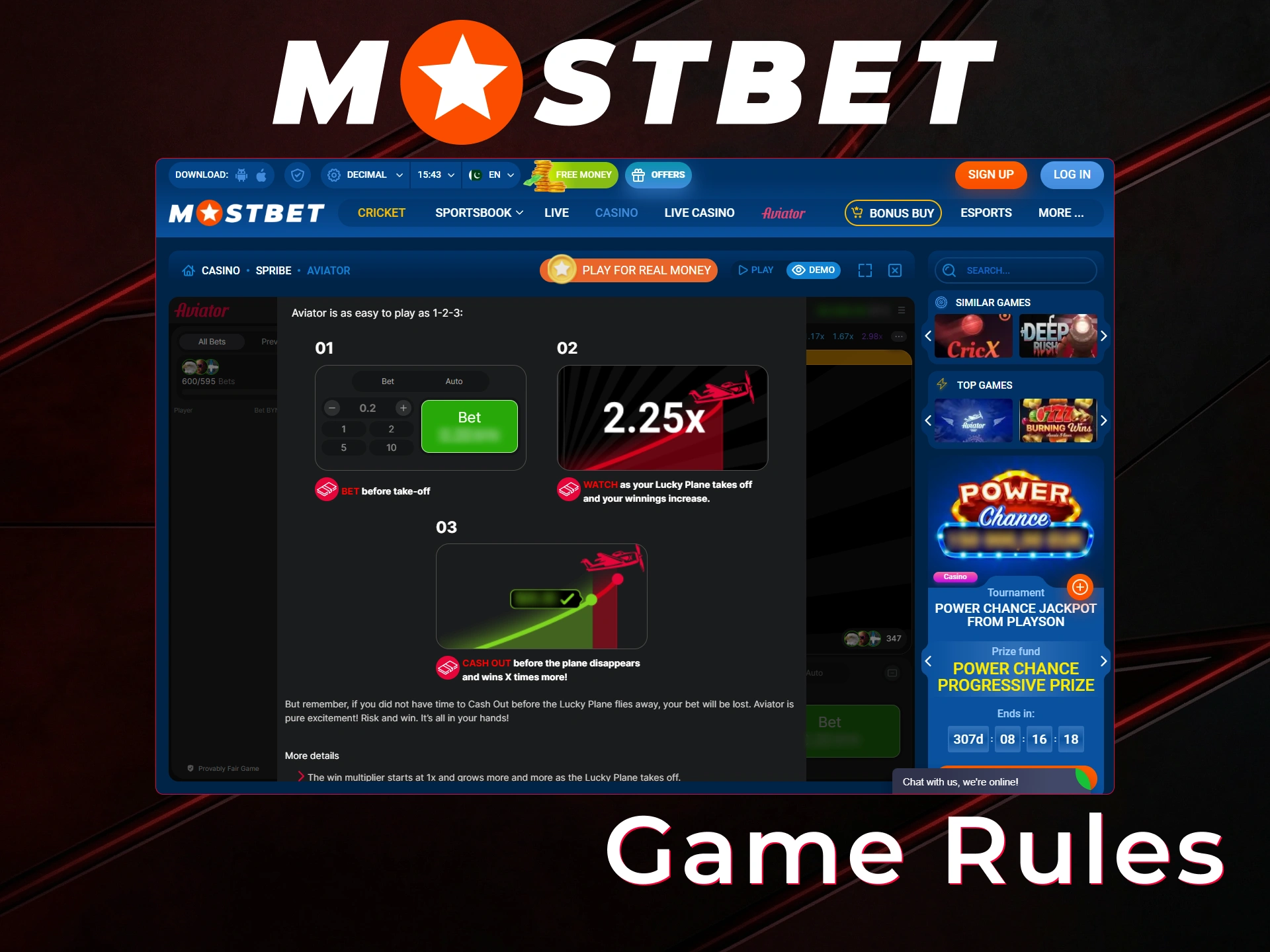 Learn the essential Aviator game rules and understand how to play.