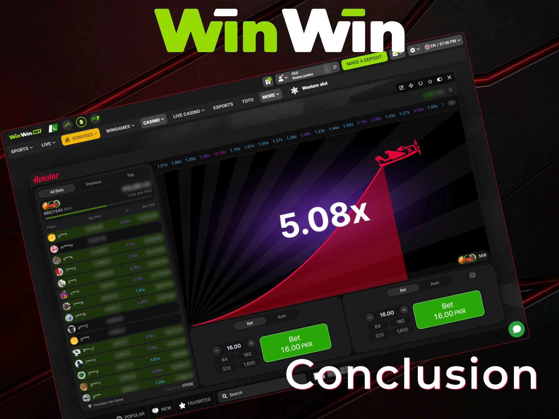 Read our expert conclusion about playing Aviator on WinWin today.