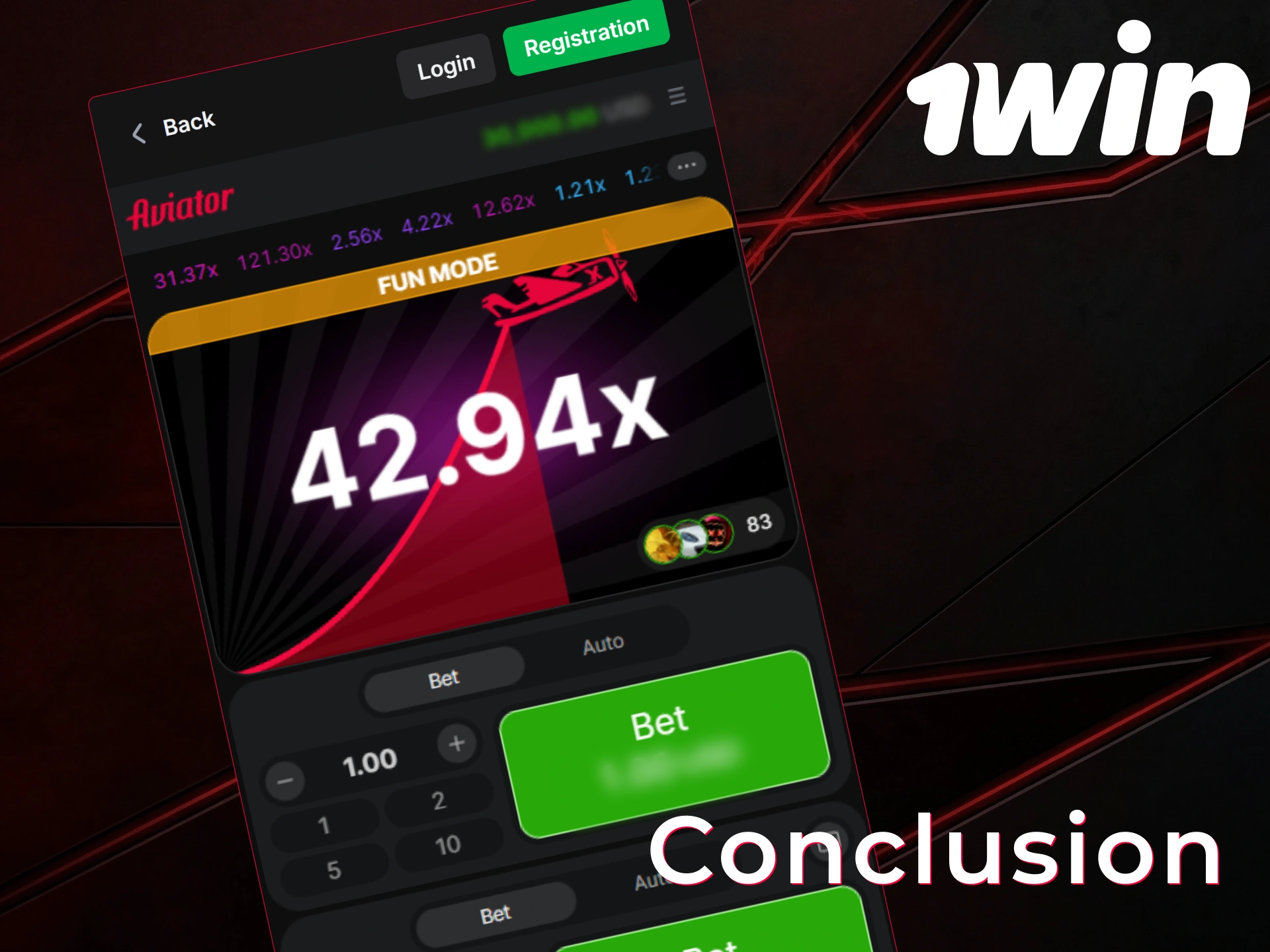 Read our final conclusion about playing on the mobile application today.