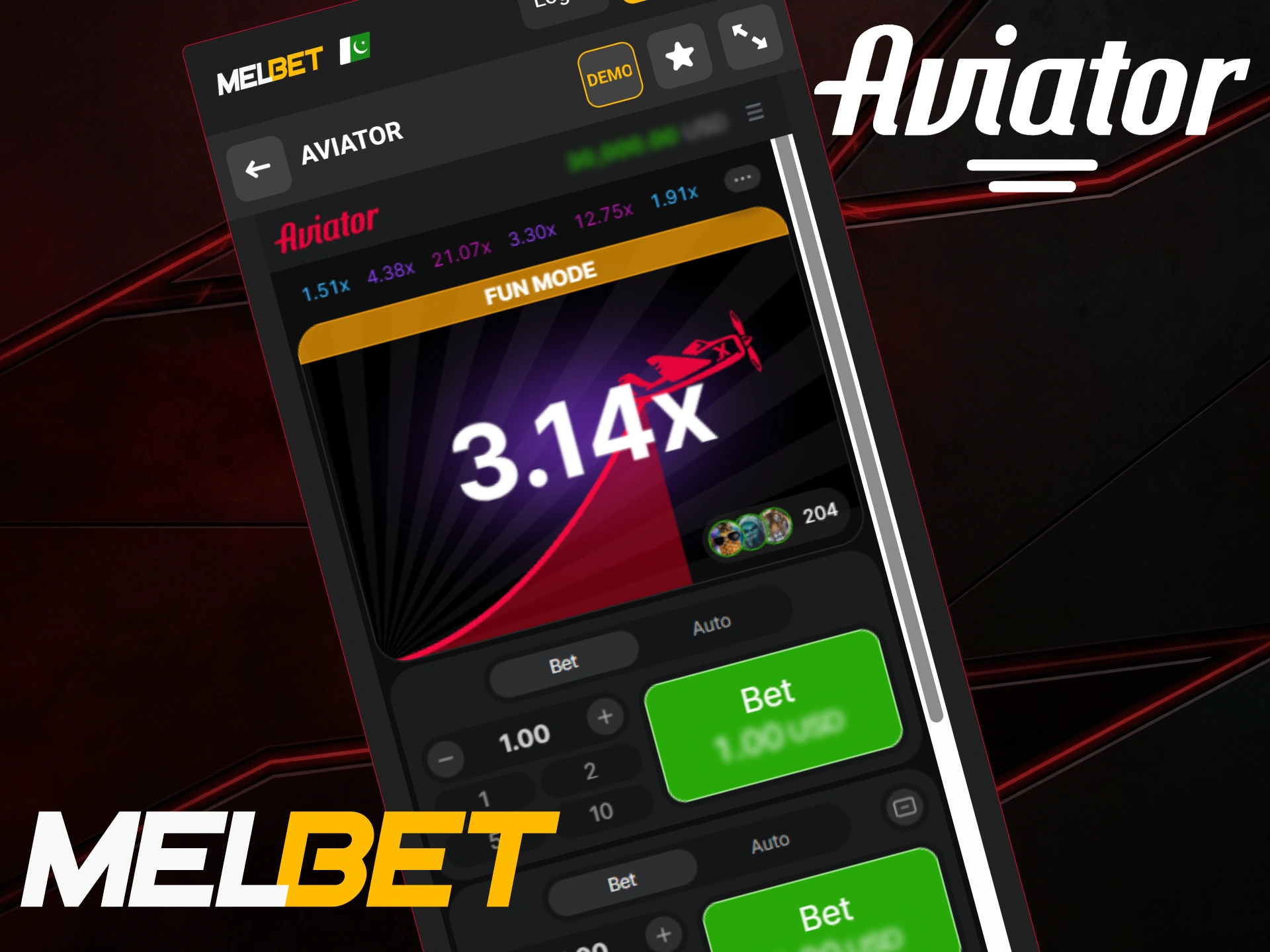 Try the MelBet app for a smooth Aviator game mobile experience.