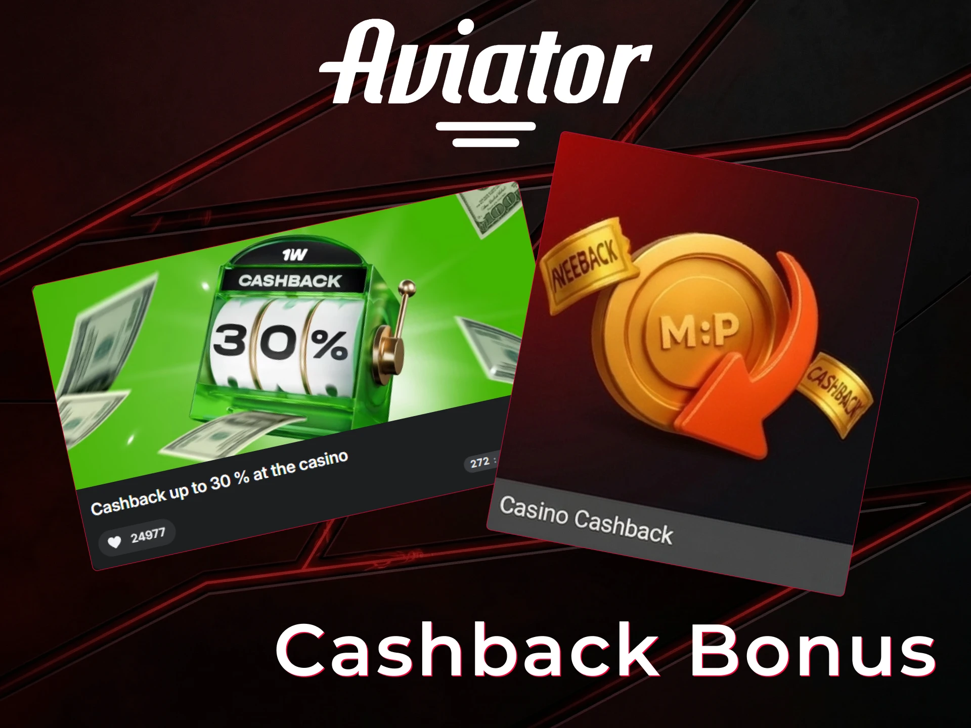 Receive an Aviator cashback bonus to recover a portion of your bets.