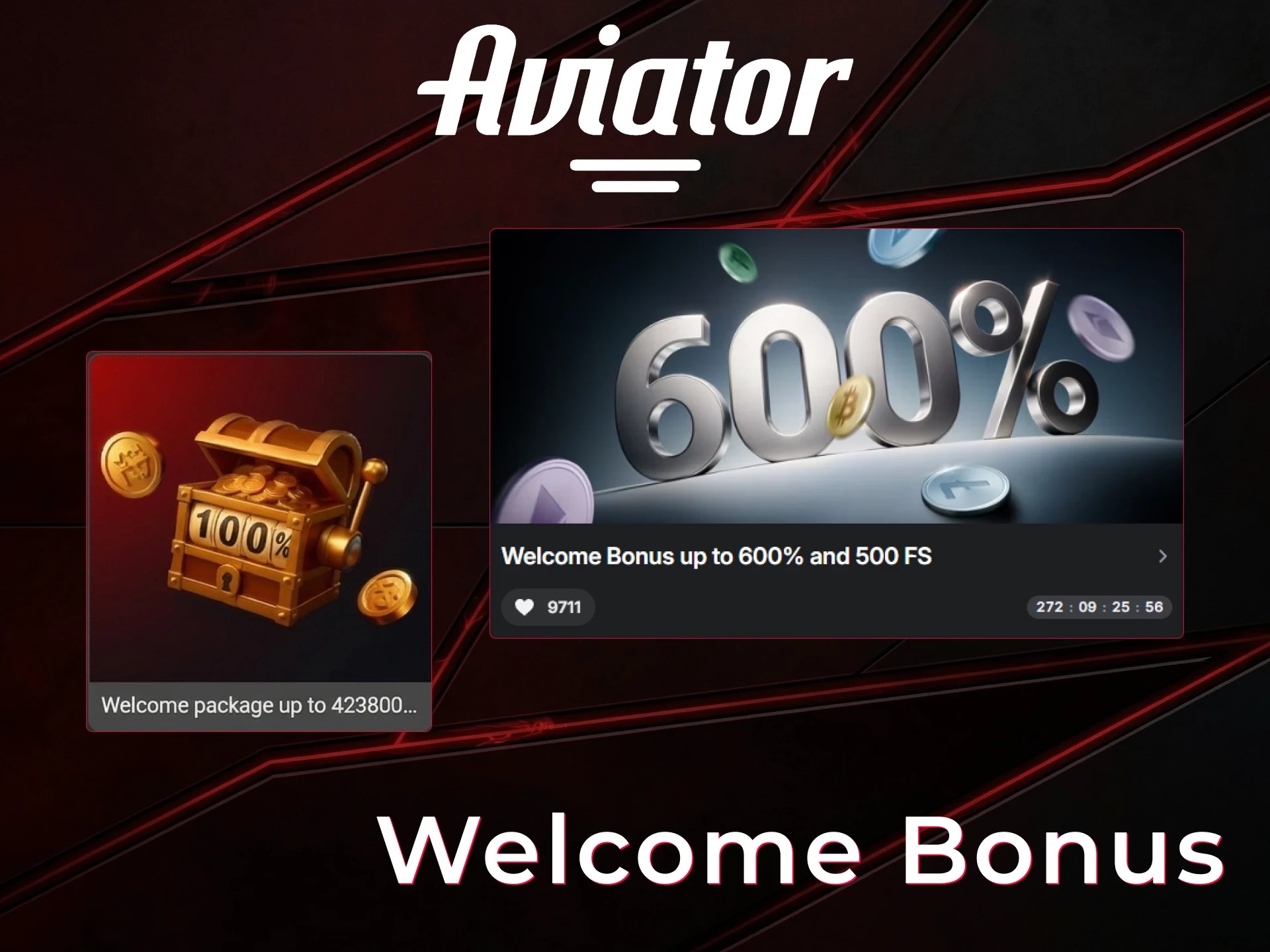 Activate the Aviator welcome bonus and start your flight with extra funds.
