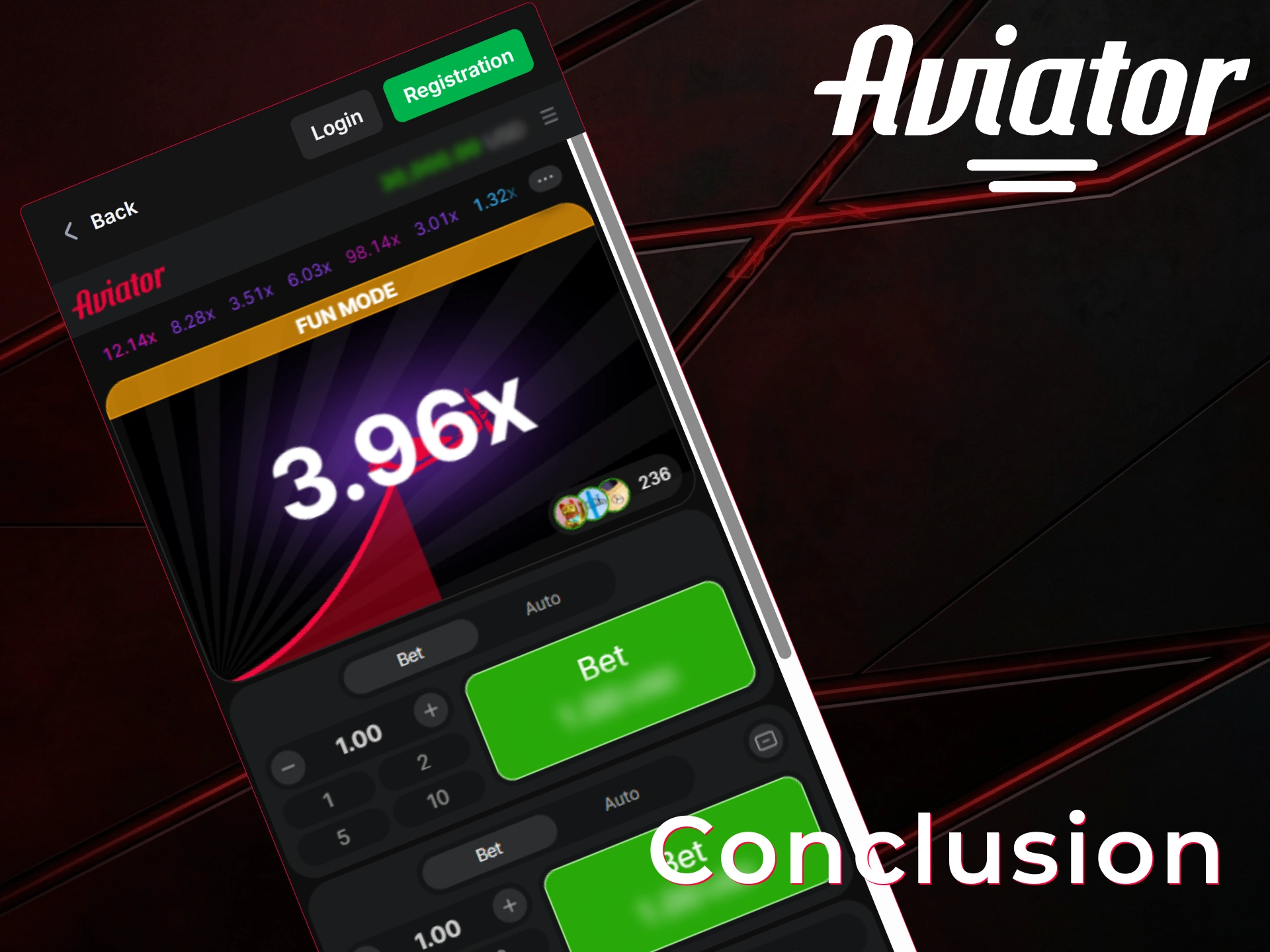 Read our expert conclusion about playing Aviator app on mobile devices.