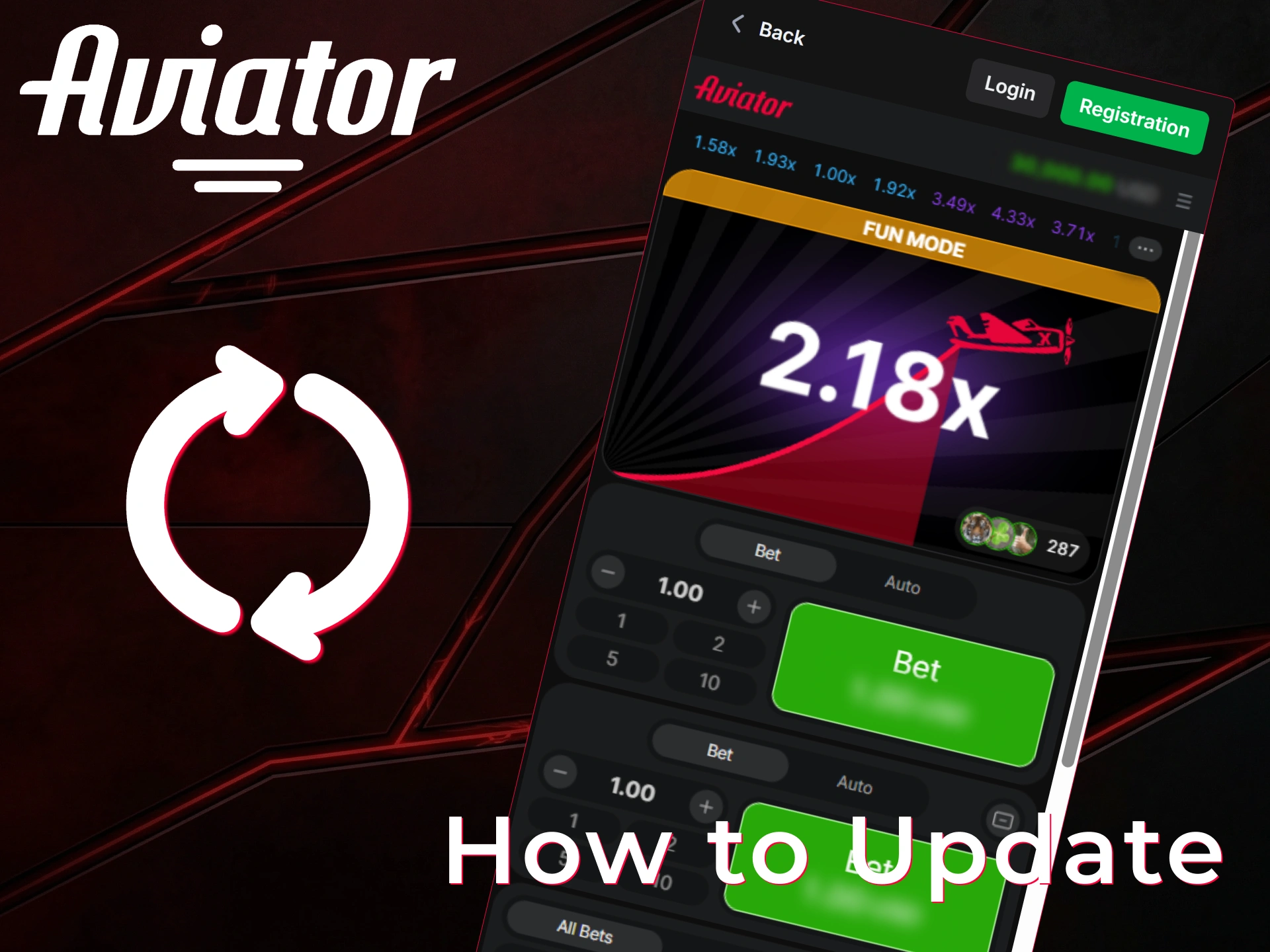 Learn how to update the Aviator app to the latest version.