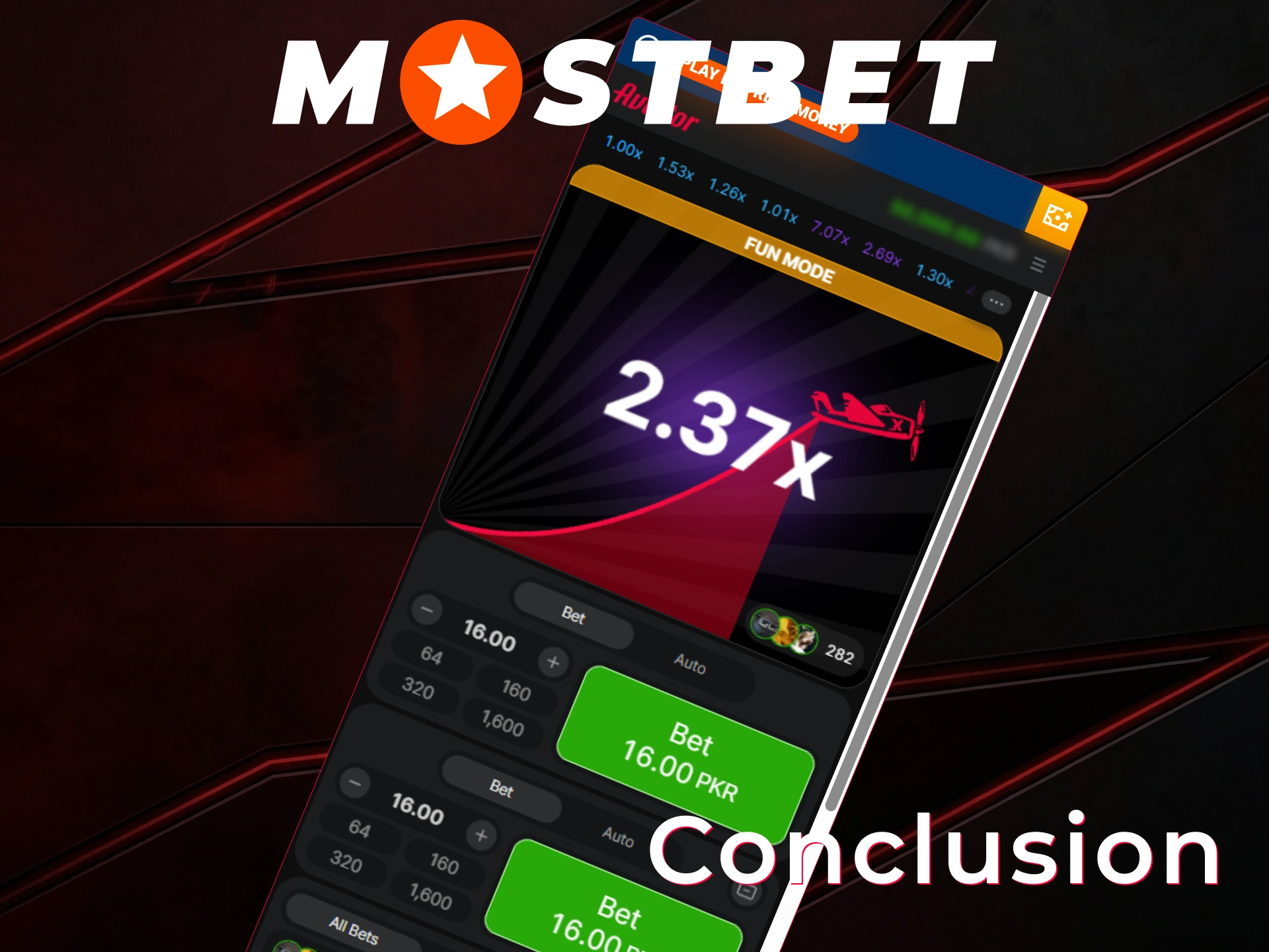 Read our final conclusion about playing Aviator on the mobile app.