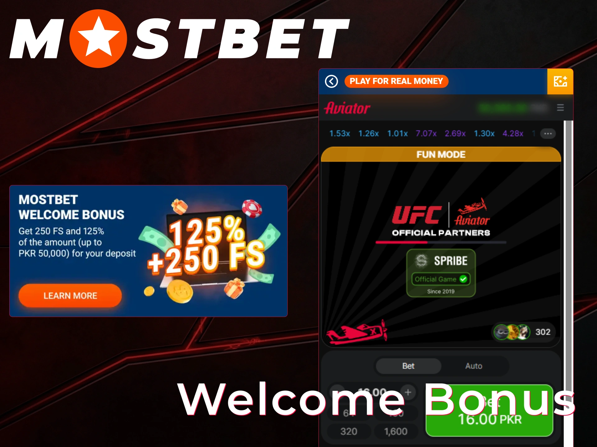 Claim your Aviator welcome bonus in Pakistan using the mobile app.