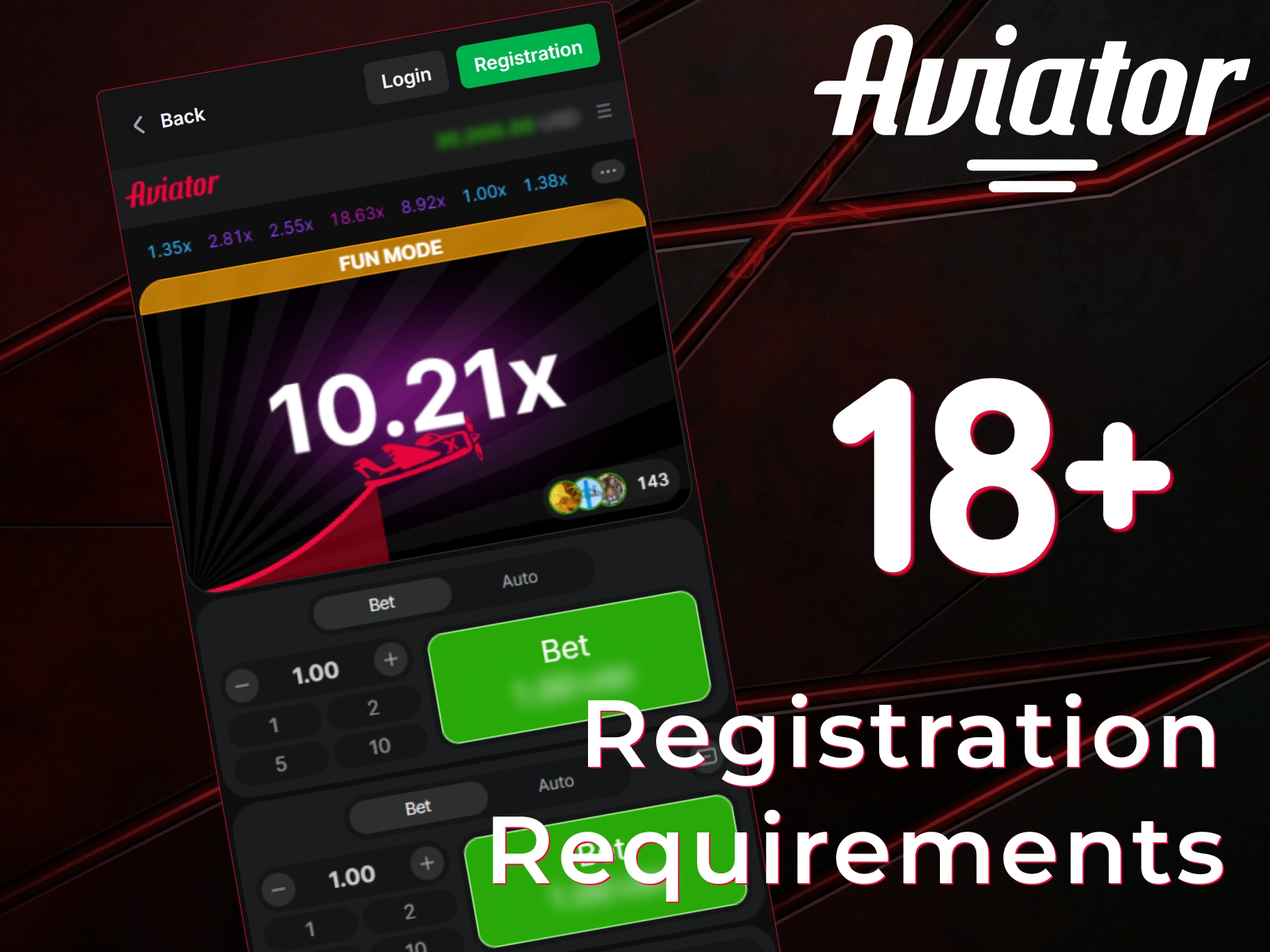 Check the essential registration requirements to play Aviator in Pakistan legally.