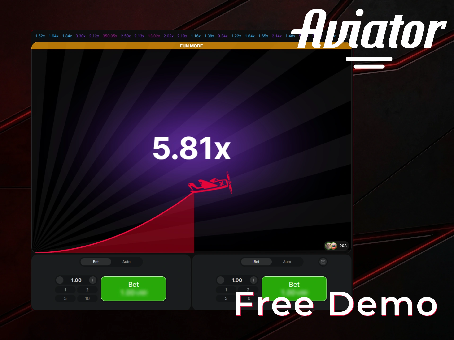 Enjoy the Aviator free demo to practice your flight skills in Pakistan.