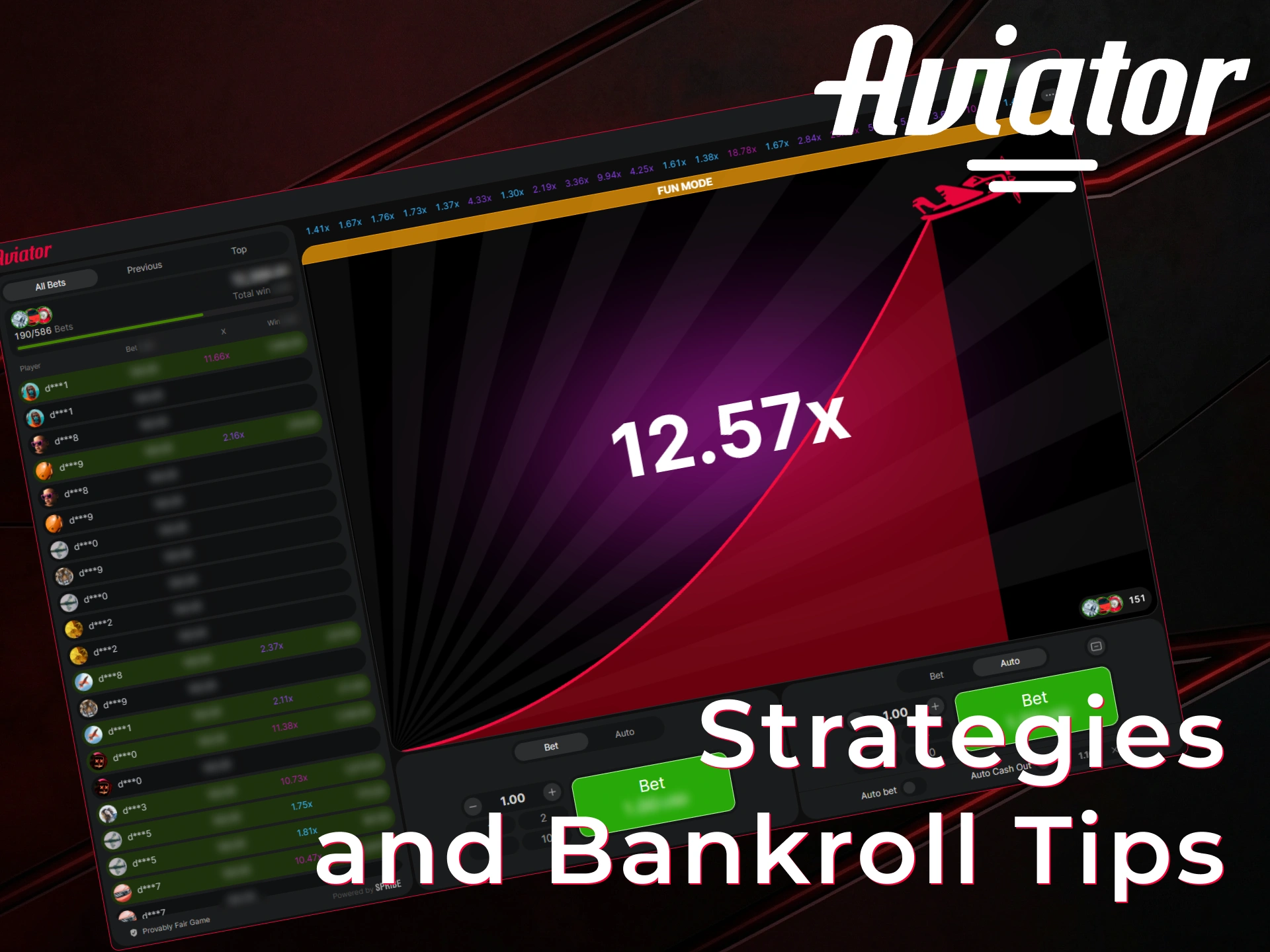 Use practical strategies and bankroll tips to manage your Aviator budget effectively.